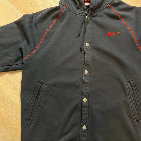 Nike Snap Button jacket Passion for the game hoodie - Picture 9 of 10
